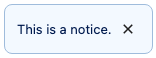 Notice